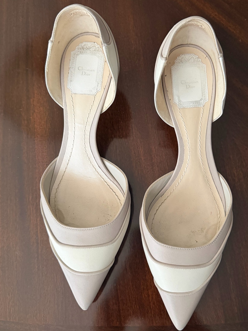 Christian Dior Kitten Heel EU 40 Like New Authentic